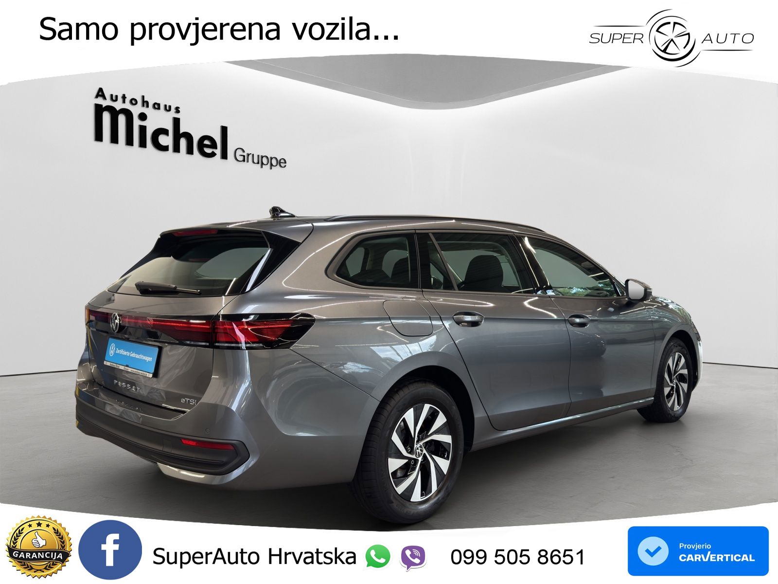 Volkswagen Passat Variant 1.5 eTSI (150 KS) DSG LED+GR SJED+ACC