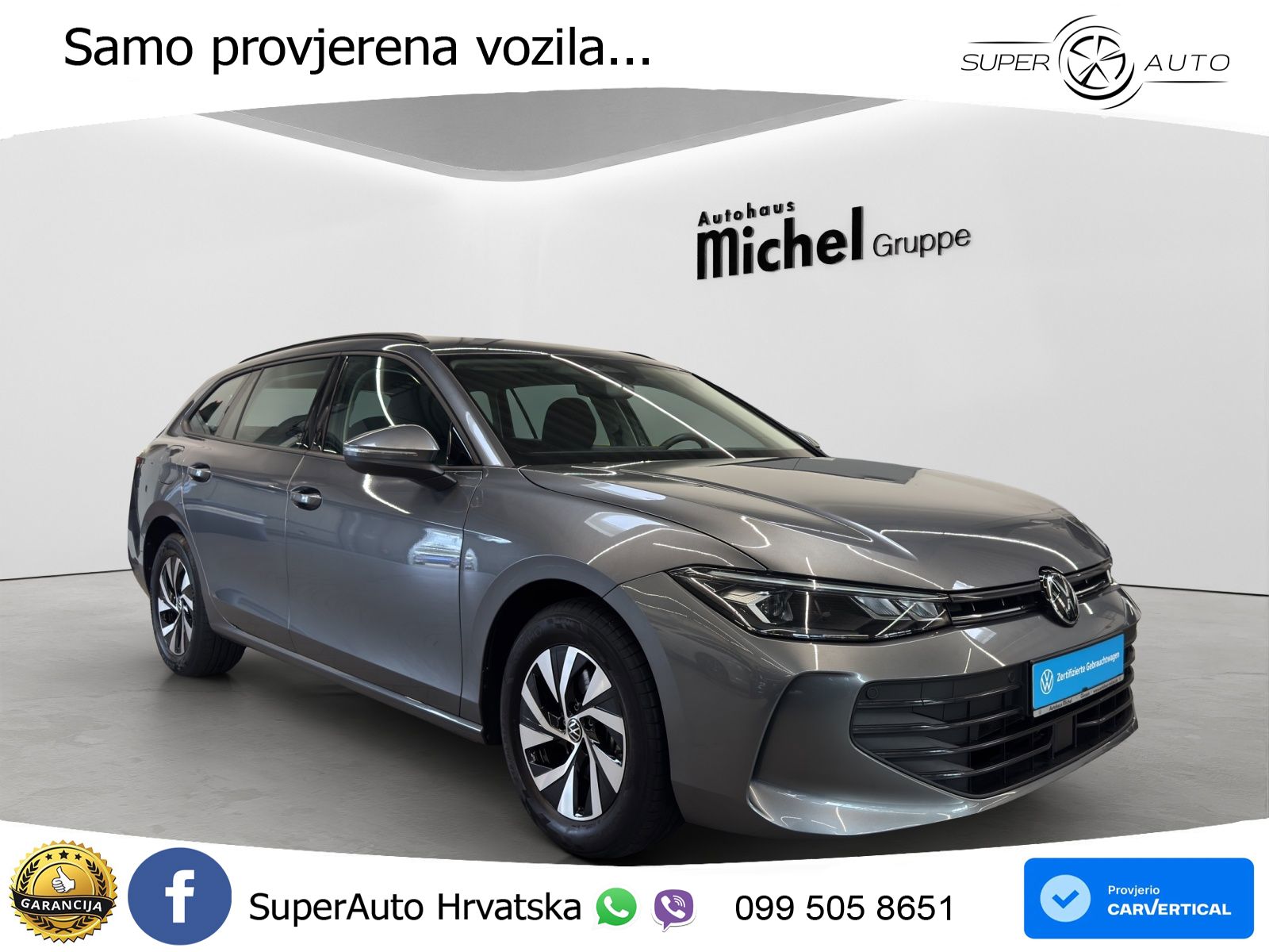 Volkswagen Passat Variant 1.5 eTSI (150 KS) DSG LED+GR SJED+ACC
