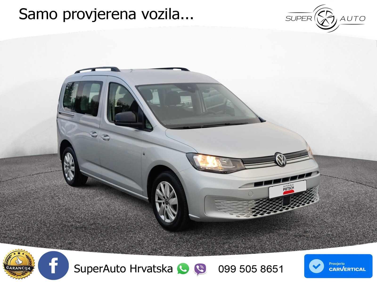 Volkswagen Caddy Life 2.0 TDI 7 Sitze Climatronic PDC 102 KS