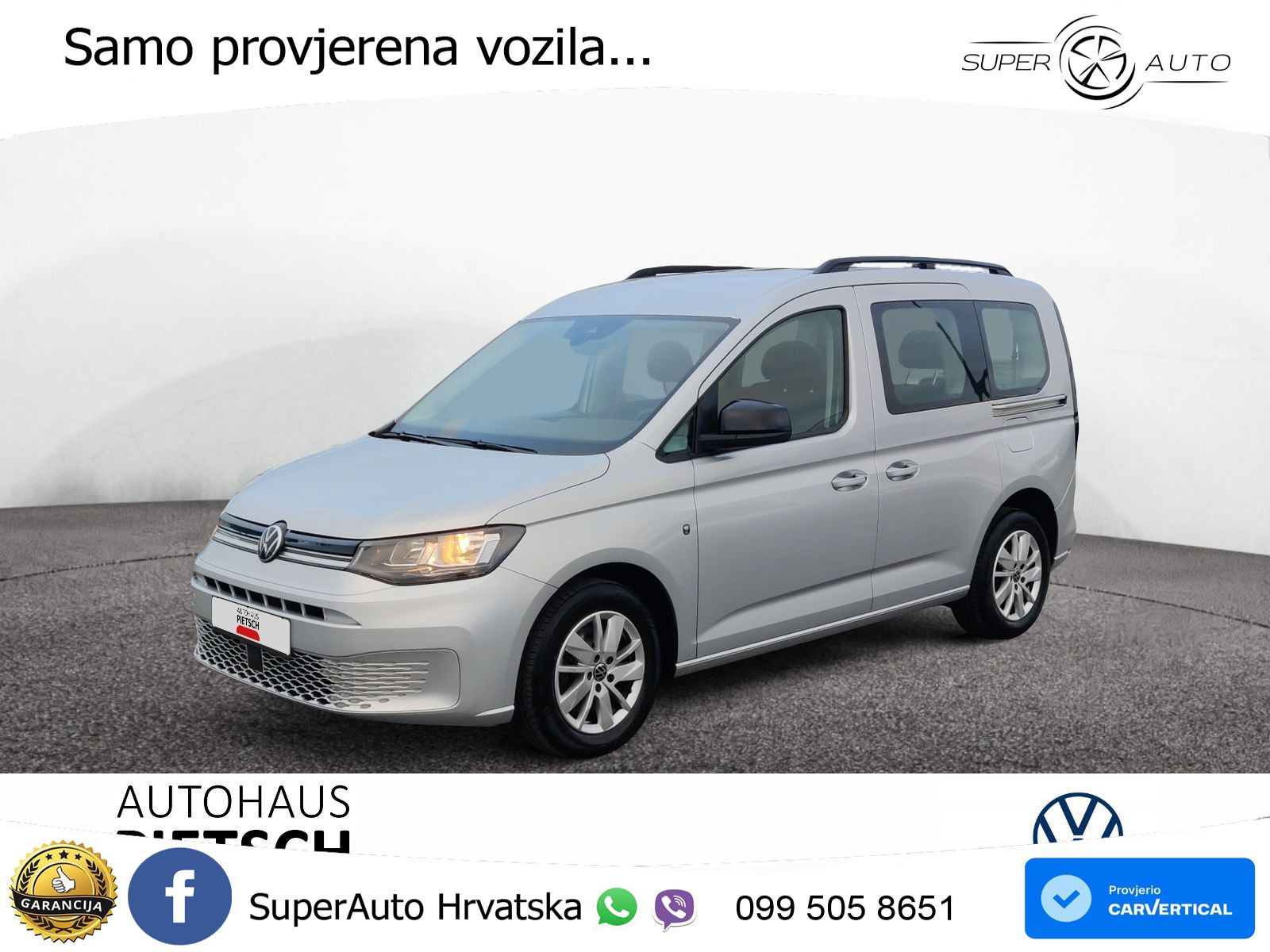 Volkswagen Caddy Life 2.0 TDI 7 Sitze Climatronic PDC 102 KS