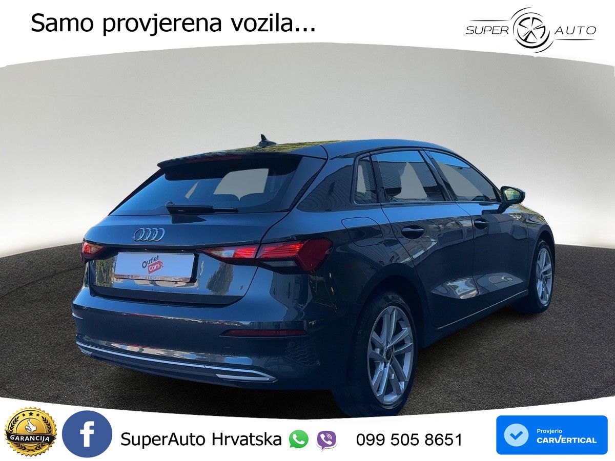 Audi A3 35 TDI (150 KS) S tronic LED+GR SJED+ACC
