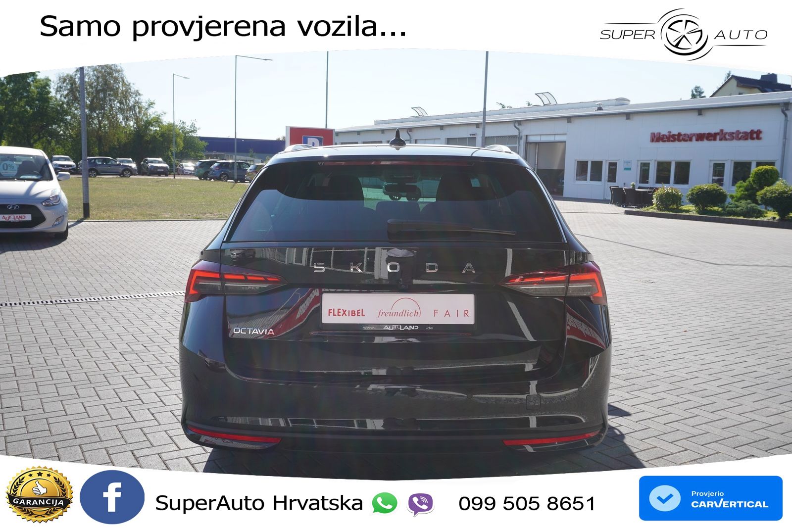 Škoda Octavia Combi 1.5 TSI (150 KS) DSG LED+GR SJED+ACC
