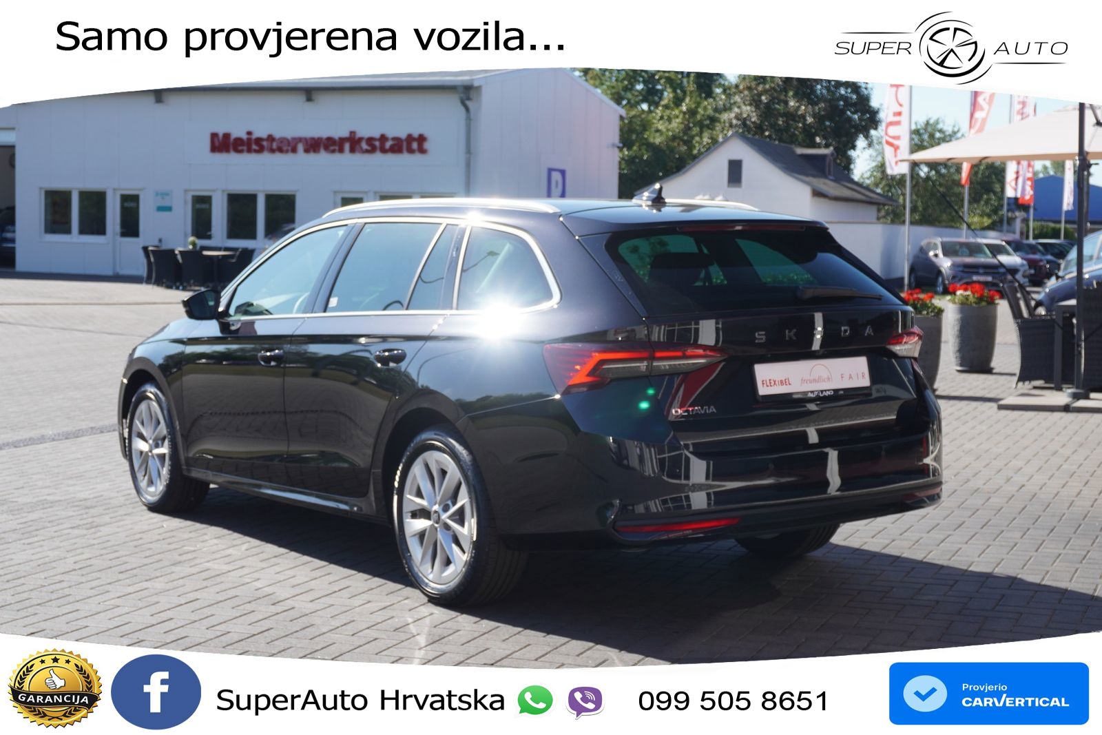 Škoda Octavia Combi 1.5 TSI (150 KS) DSG LED+GR SJED+ACC