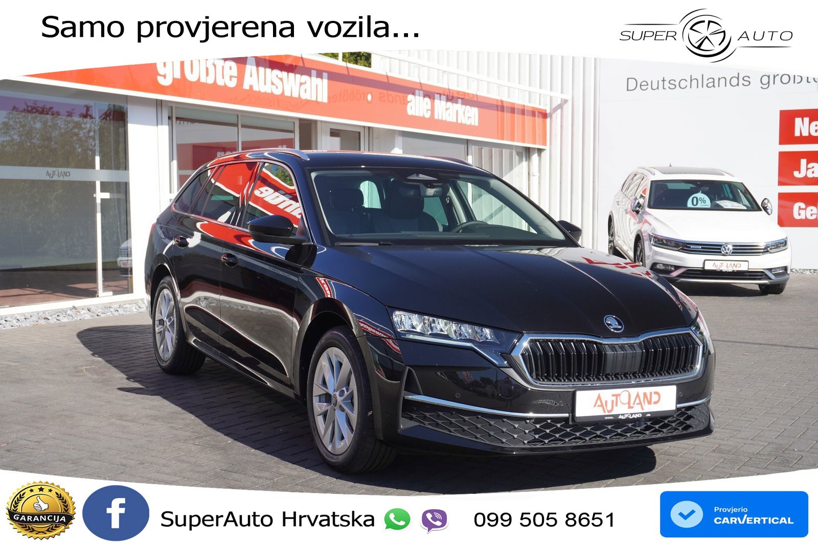 Škoda Octavia Combi 1.5 TSI (150 KS) DSG LED+GR SJED+ACC