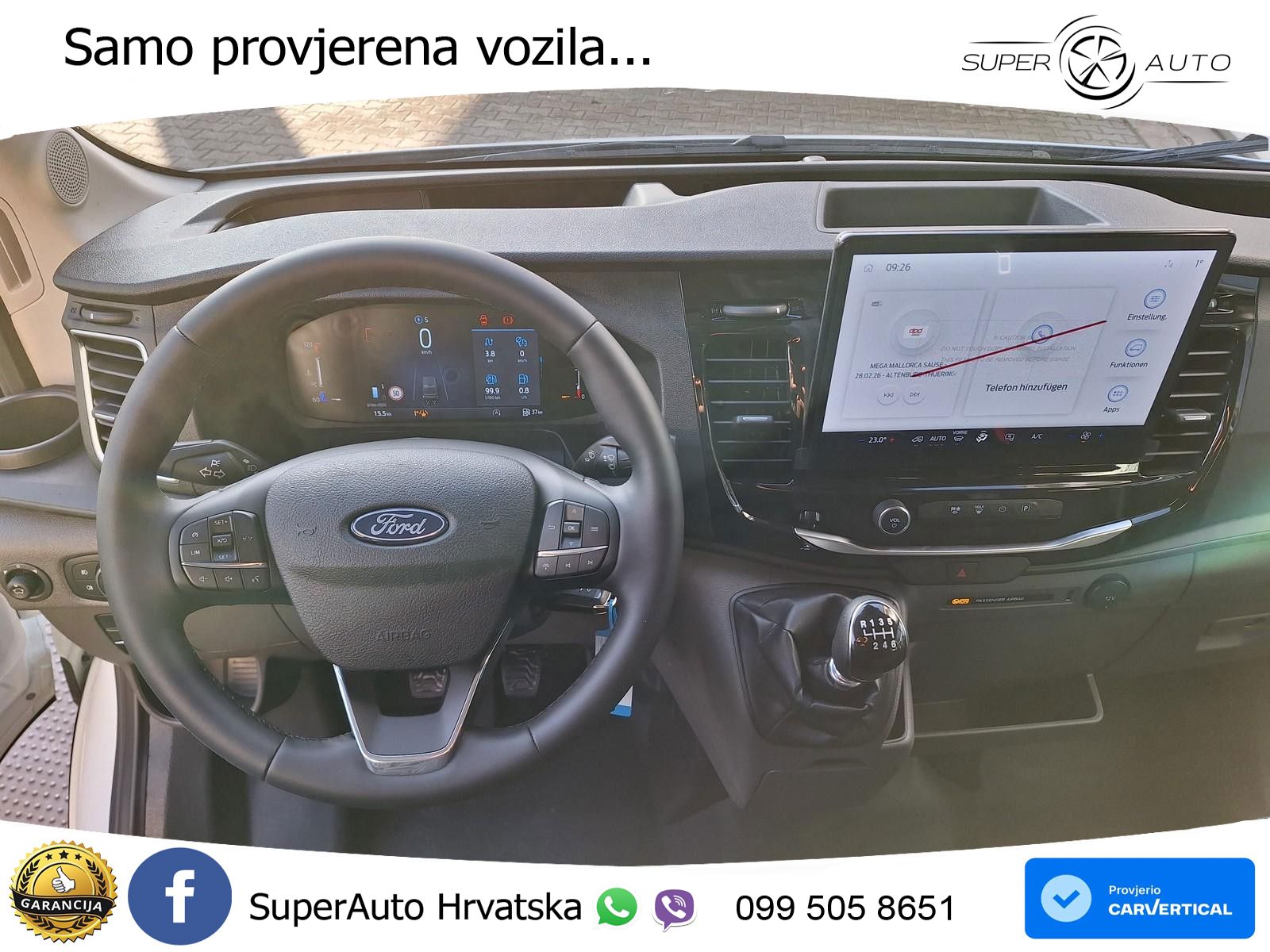 Ford Transit Pritsche 350 L3 DoKa 3-Seiten Kipper AHK 131 KS