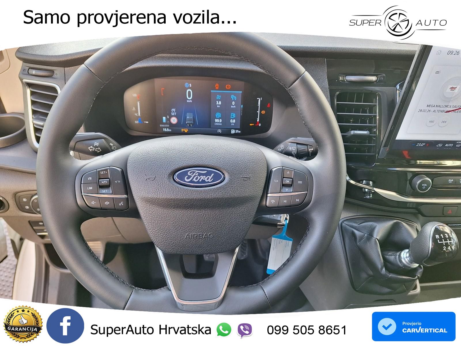 Ford Transit Pritsche 350 L3 DoKa 3-Seiten Kipper AHK 131 KS