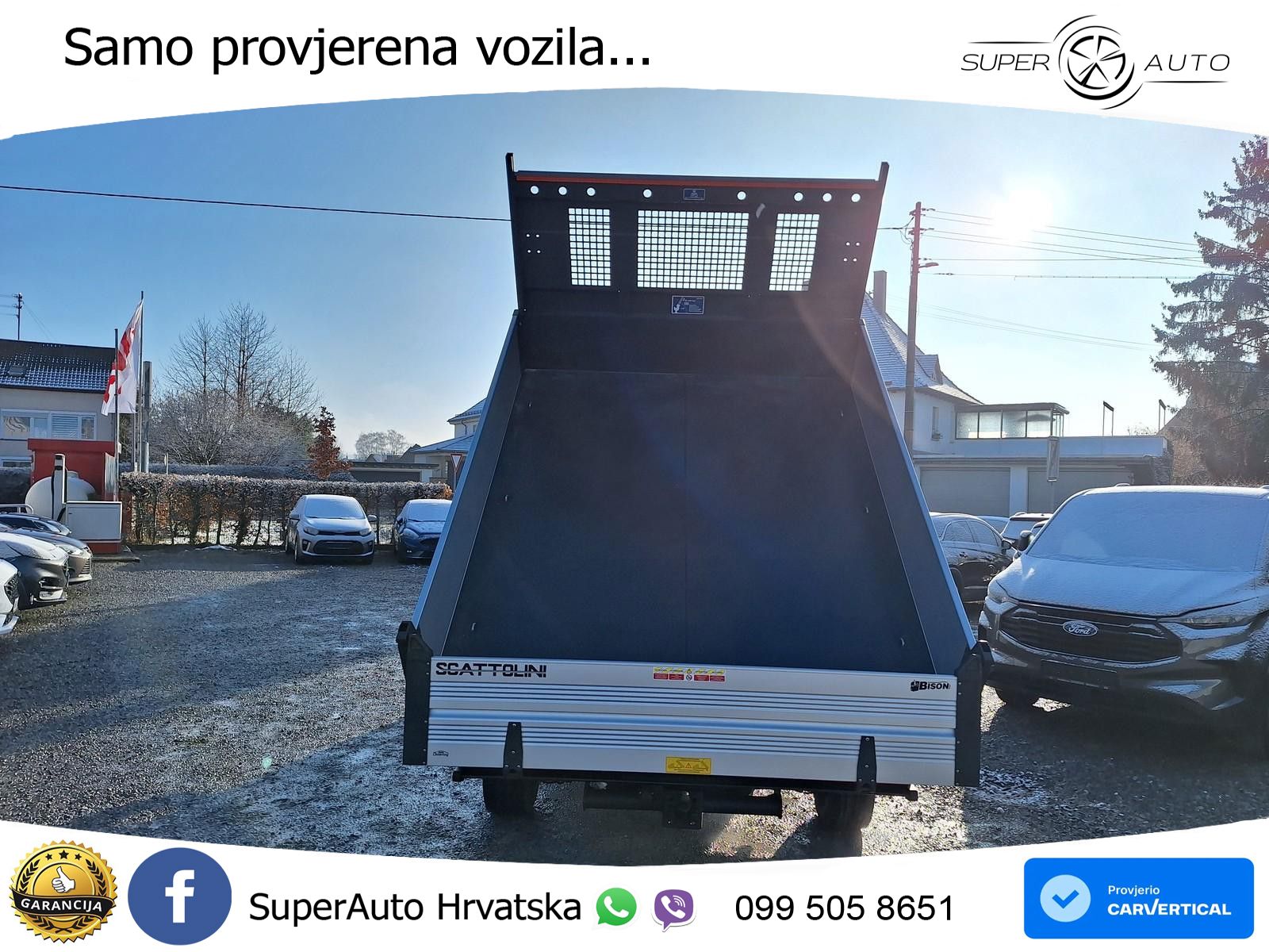 Ford Transit Pritsche 350 L3 DoKa 3-Seiten Kipper AHK 131 KS