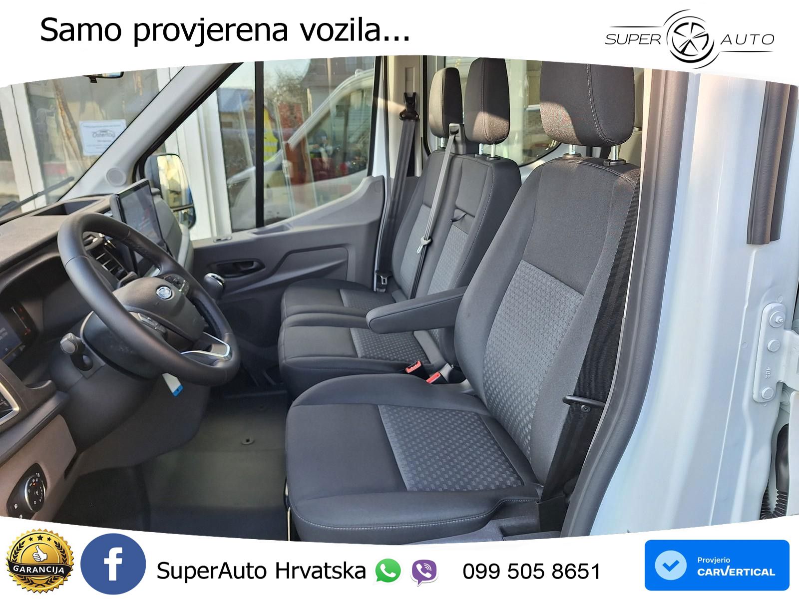 Ford Transit Pritsche 350 L3 DoKa 3-Seiten Kipper AHK 131 KS