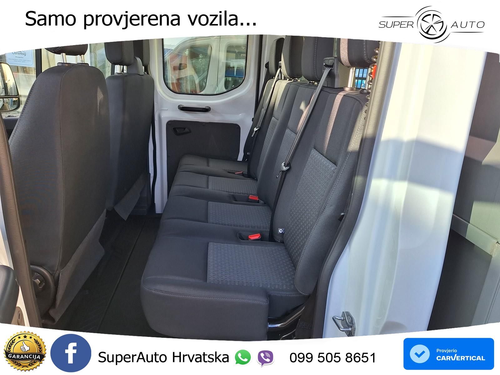 Ford Transit Pritsche 350 L3 DoKa 3-Seiten Kipper AHK 131 KS