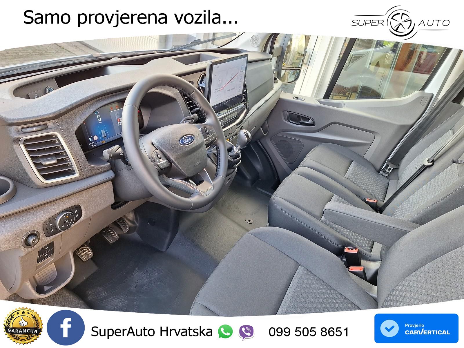 Ford Transit Pritsche 350 L3 DoKa 3-Seiten Kipper AHK 131 KS