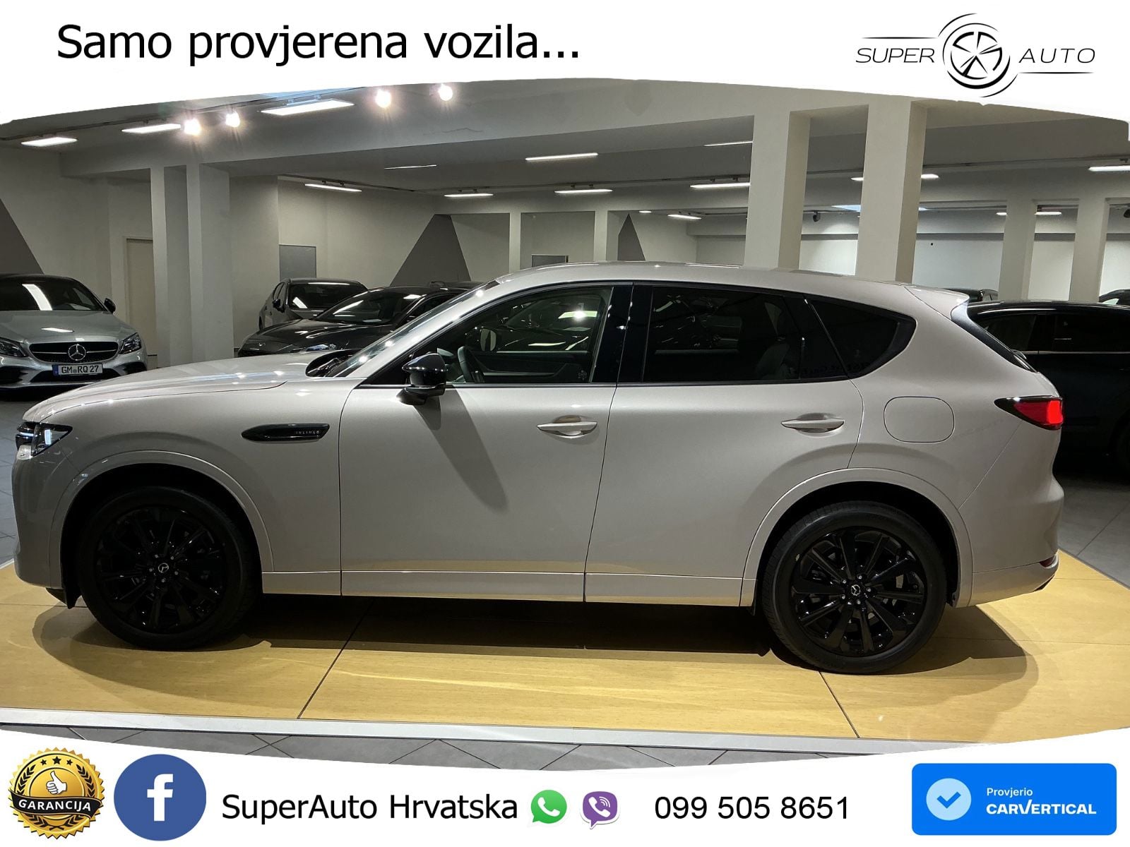 Mazda CX-60 3.3 e-Skyactiv D (254 KS) AWD Automatic LED+GR SJED+ACC