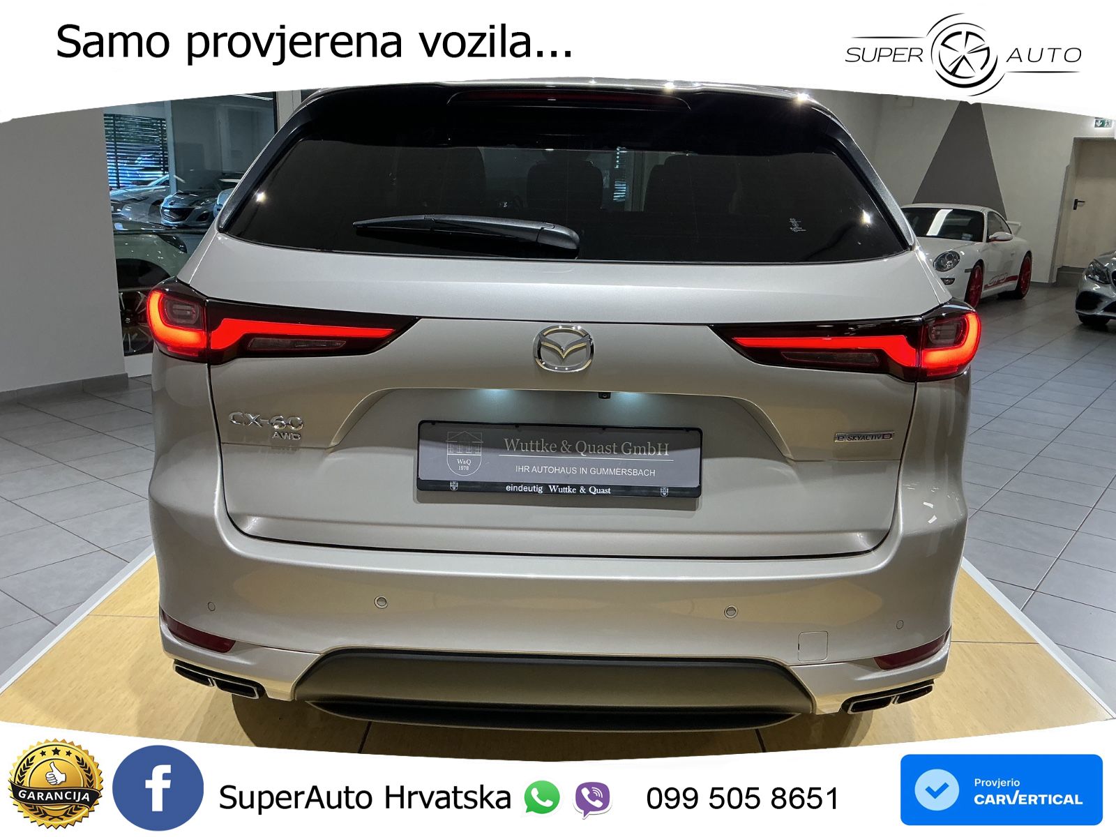 Mazda CX-60 3.3 e-Skyactiv D (254 KS) AWD Automatic LED+GR SJED+ACC