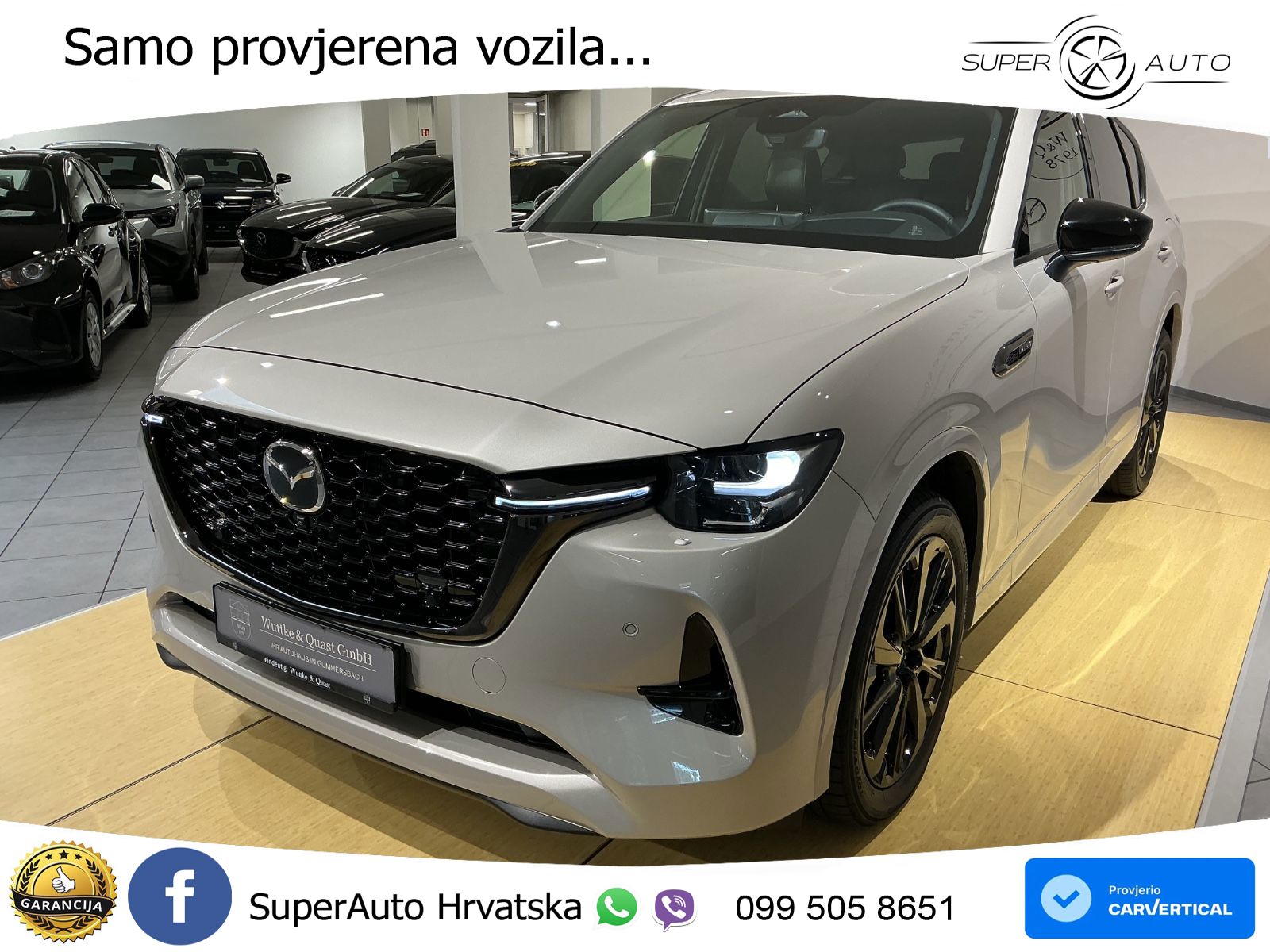 Mazda CX-60 3.3 e-Skyactiv D (254 KS) AWD Automatic LED+GR SJED+ACC