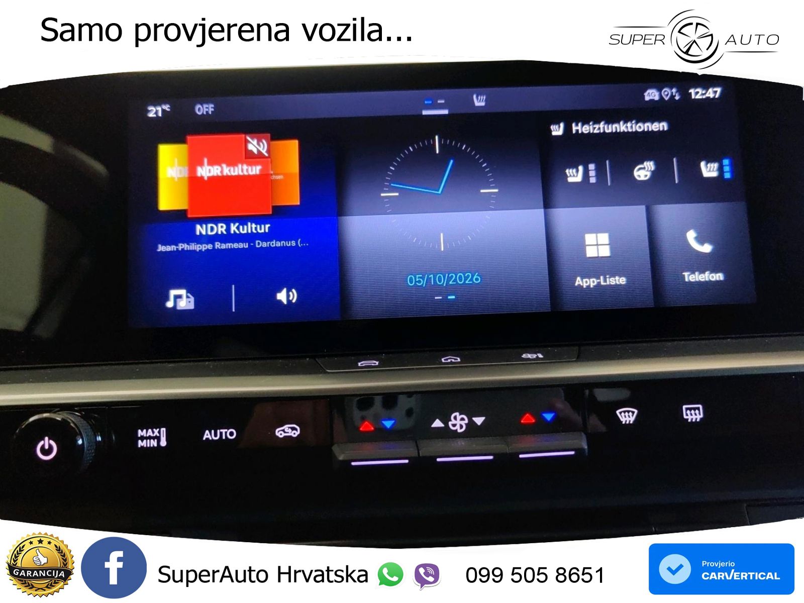 Opel Grandland 1.2 Turbo (145 KS) Hybrid eDCT Edition