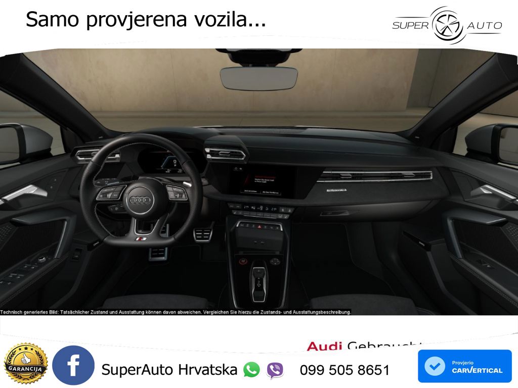 Audi S3 2.0 TFSI (333 KS) quattro S tronic MATRIX+GR SJED+KAM