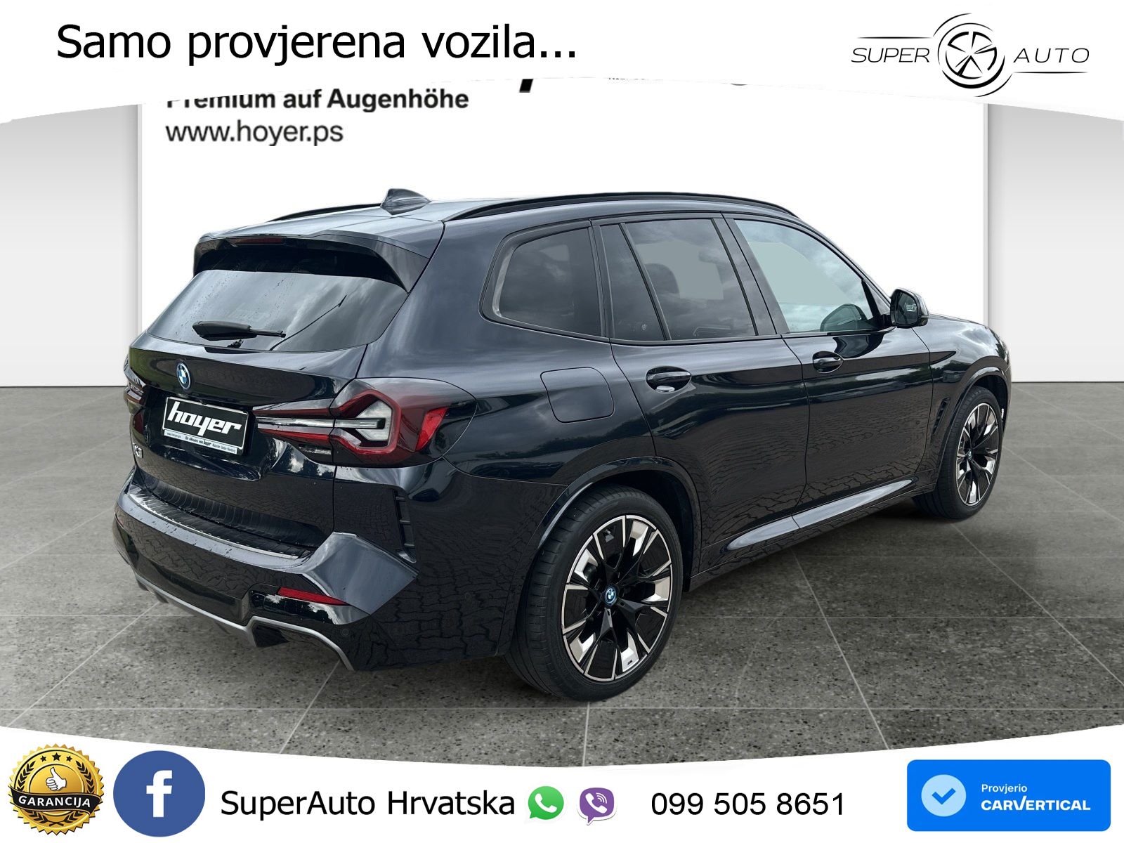 BMW iX3 80 kWh (286 KS)