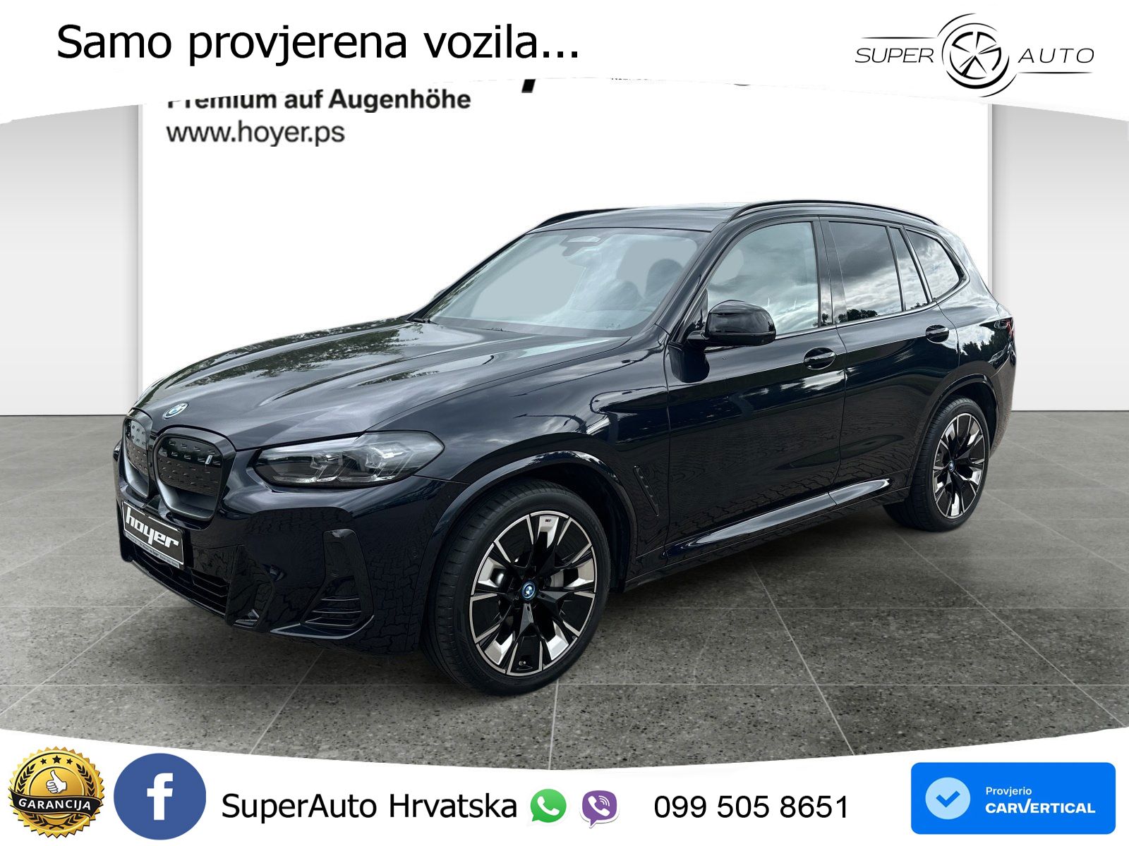 BMW iX3 80 kWh (286 KS)