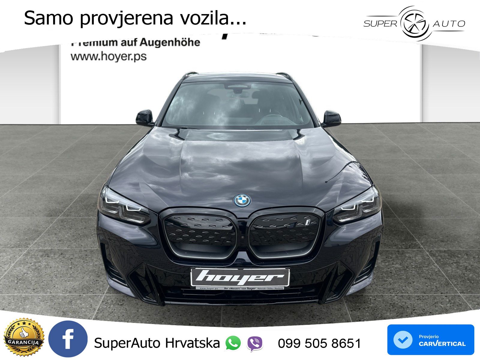 BMW iX3 80 kWh (286 KS)