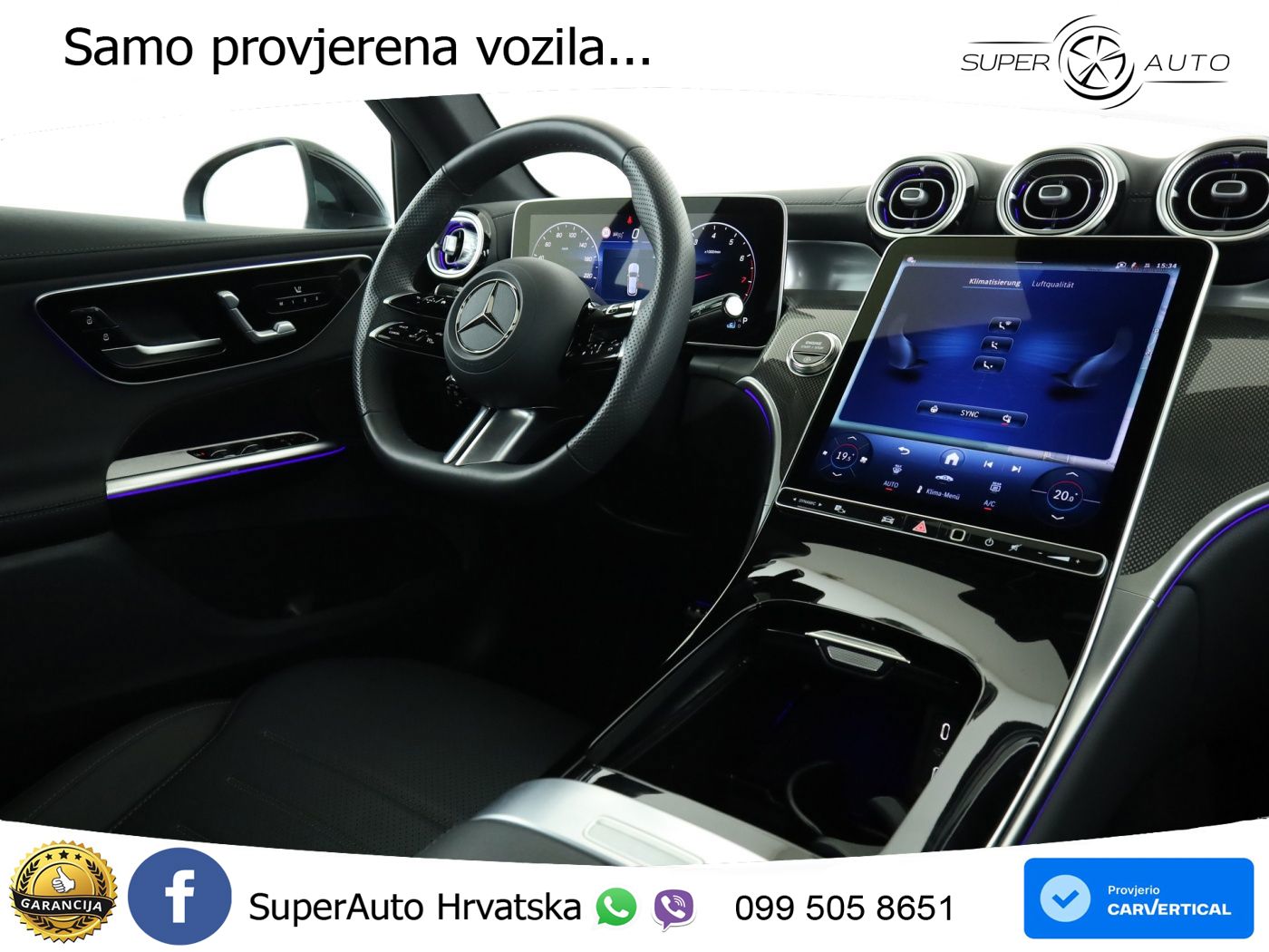 Mercedes GLC 200 (204 KS) 4MATIC 9G-TRONIC AMG LED+GR SJED+ACC
