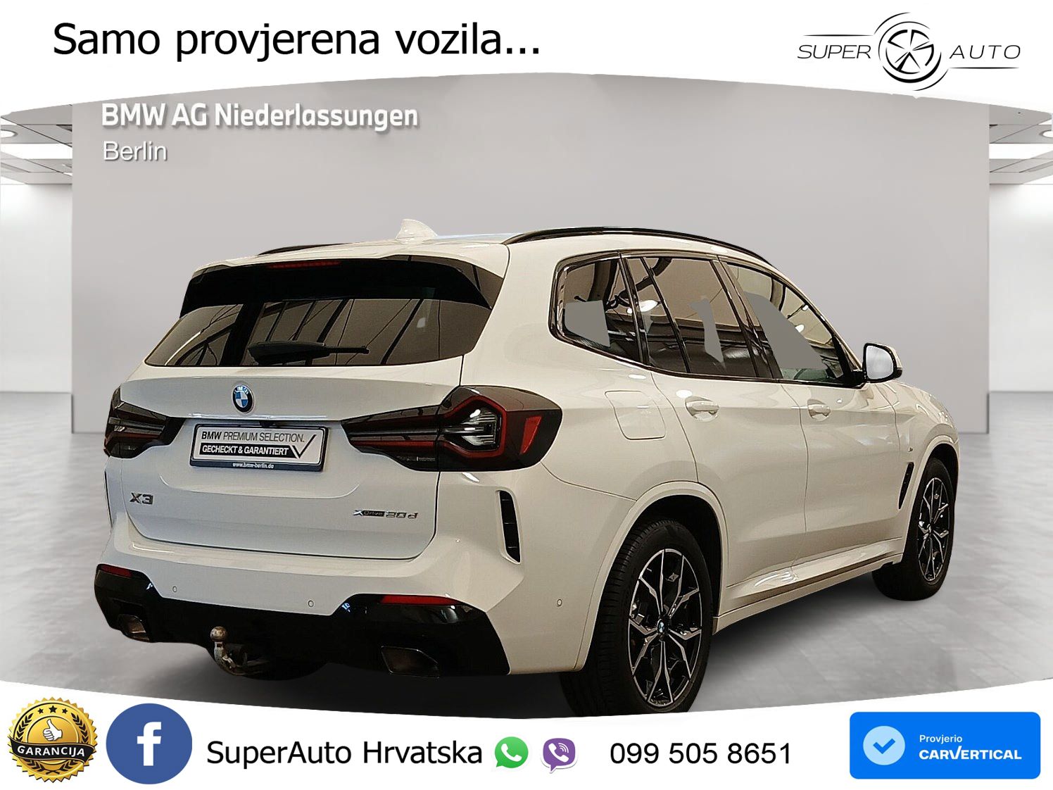BMW X3 20d xDrive Steptronic M Sport LED+GR SJED+ACC