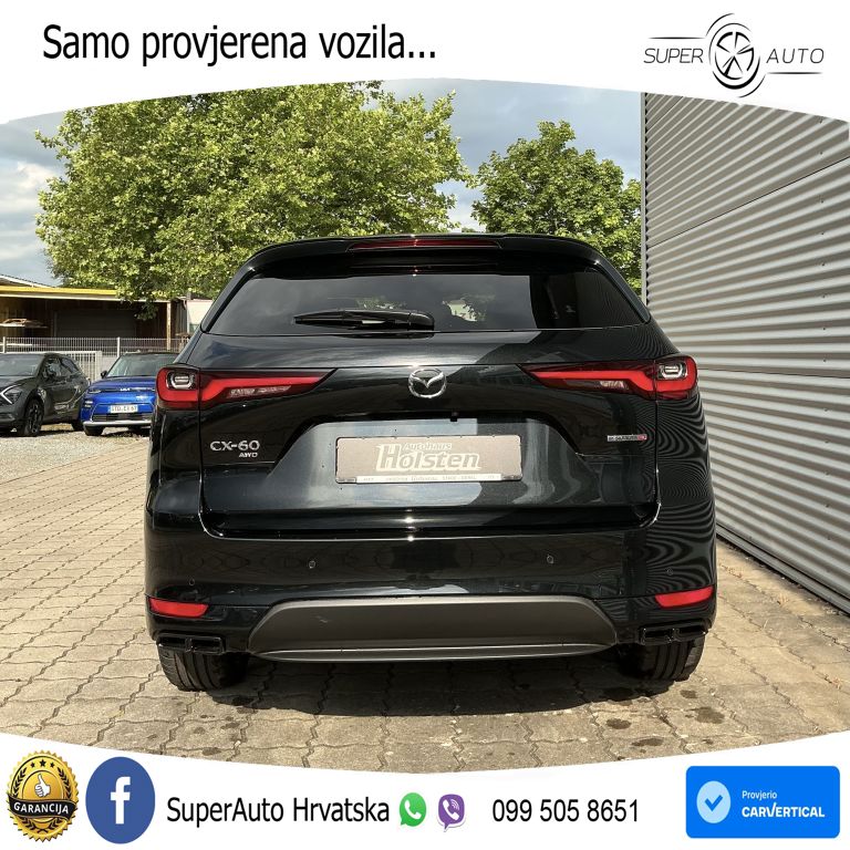 Mazda CX-60 3.3 e-Skyactiv D (254 KS) AWD Automatic LED+GR SJED+ACC