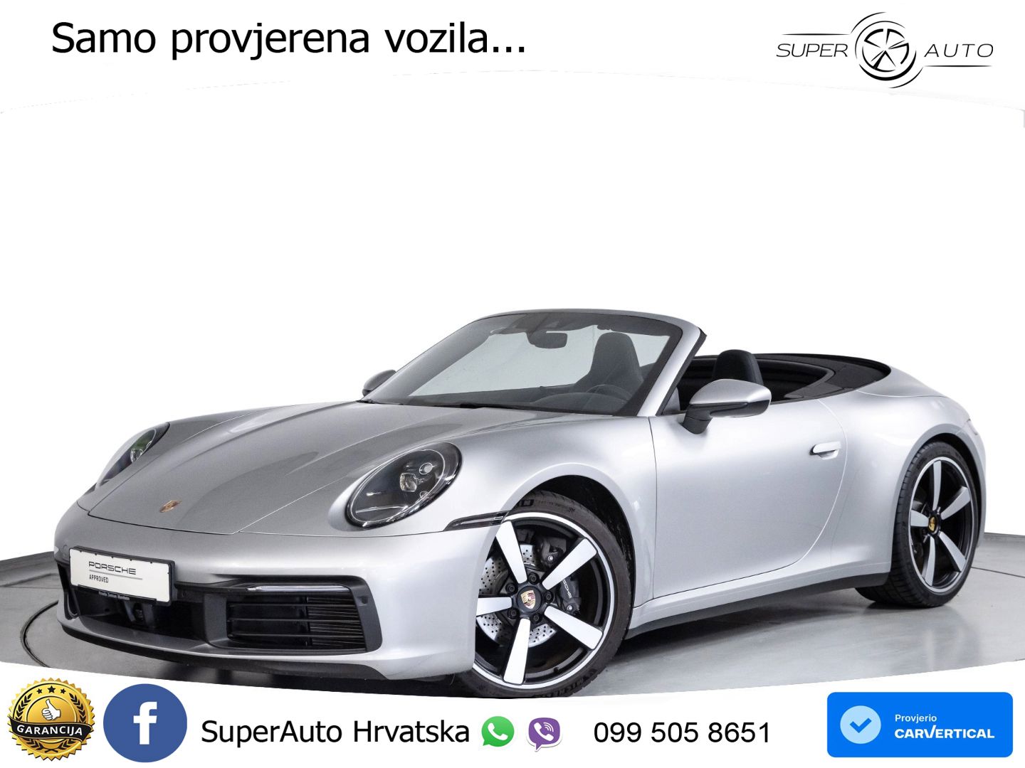 Porsche 911 Carrera Cabriolet 3.0 (385 KS) PDK LED+GR SJED+ACC