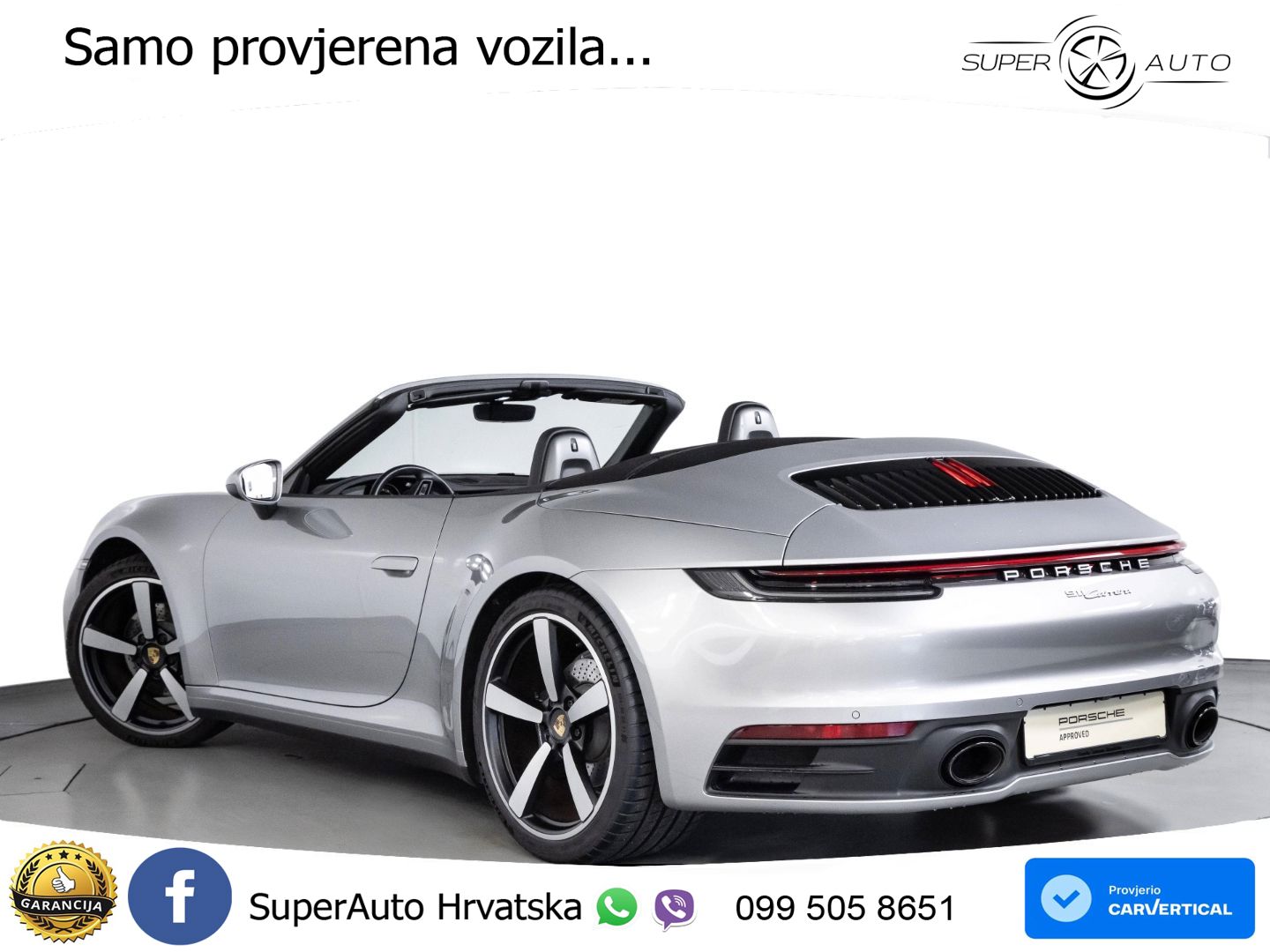 Porsche 911 Carrera Cabriolet 3.0 (385 KS) PDK LED+GR SJED+ACC