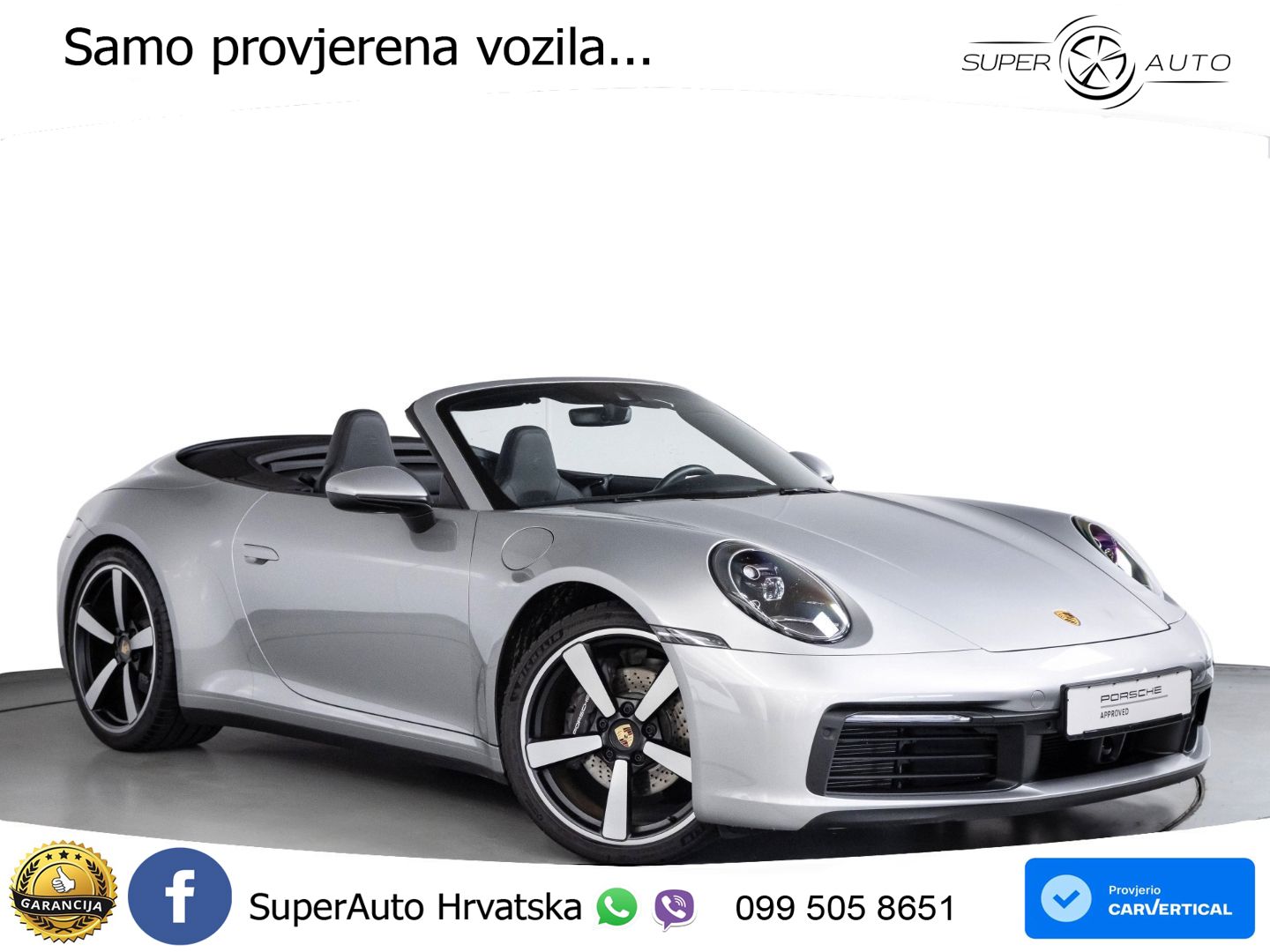 Porsche 911 Carrera Cabriolet 3.0 (385 KS) PDK LED+GR SJED+ACC