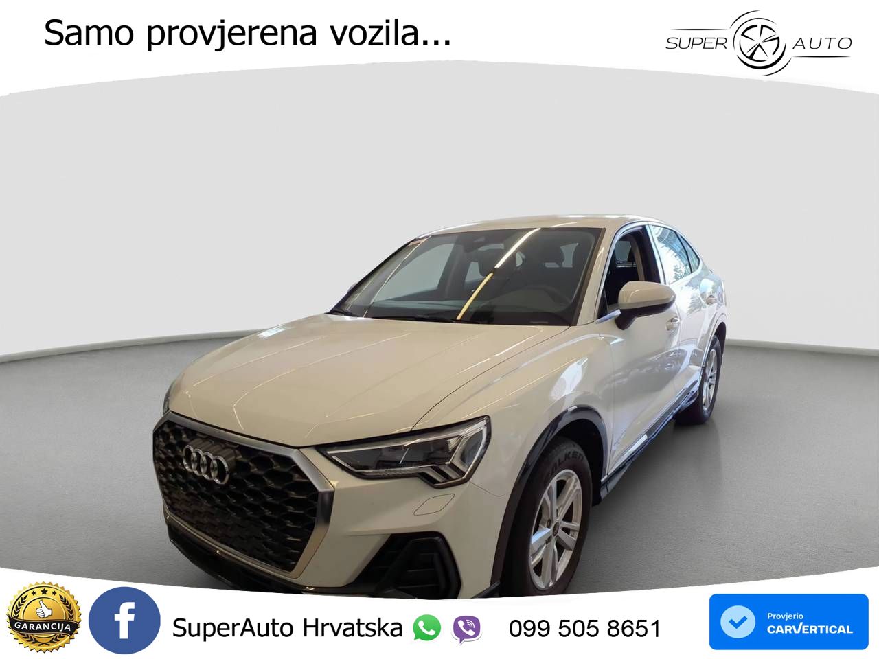 Audi Q3 Sportback 40 TDI (193 KS) quattro S tronic LED+GR SJED+ACC