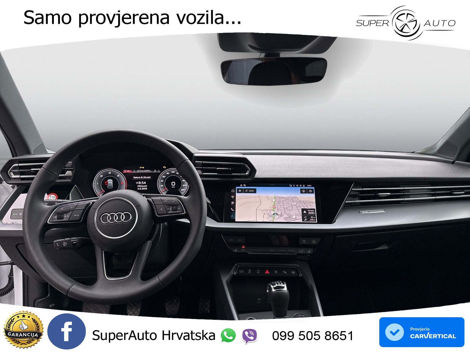 Audi A3 30 TDI (116 KS) LED+GR SJED+ACC