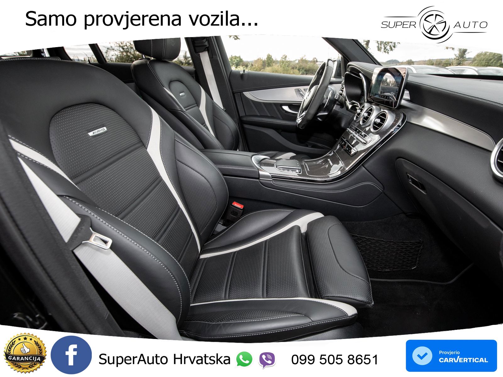 Mercedes AMG GLC 63 S V8 (510 KS) 4MATIC+ MCT LED+GR SJED+ACC