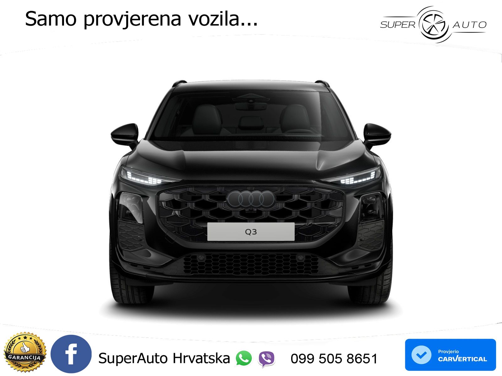 Audi Q3 2.0 TFSI (265 KS) quattro S tronic S line LED+GR SJED+ACC