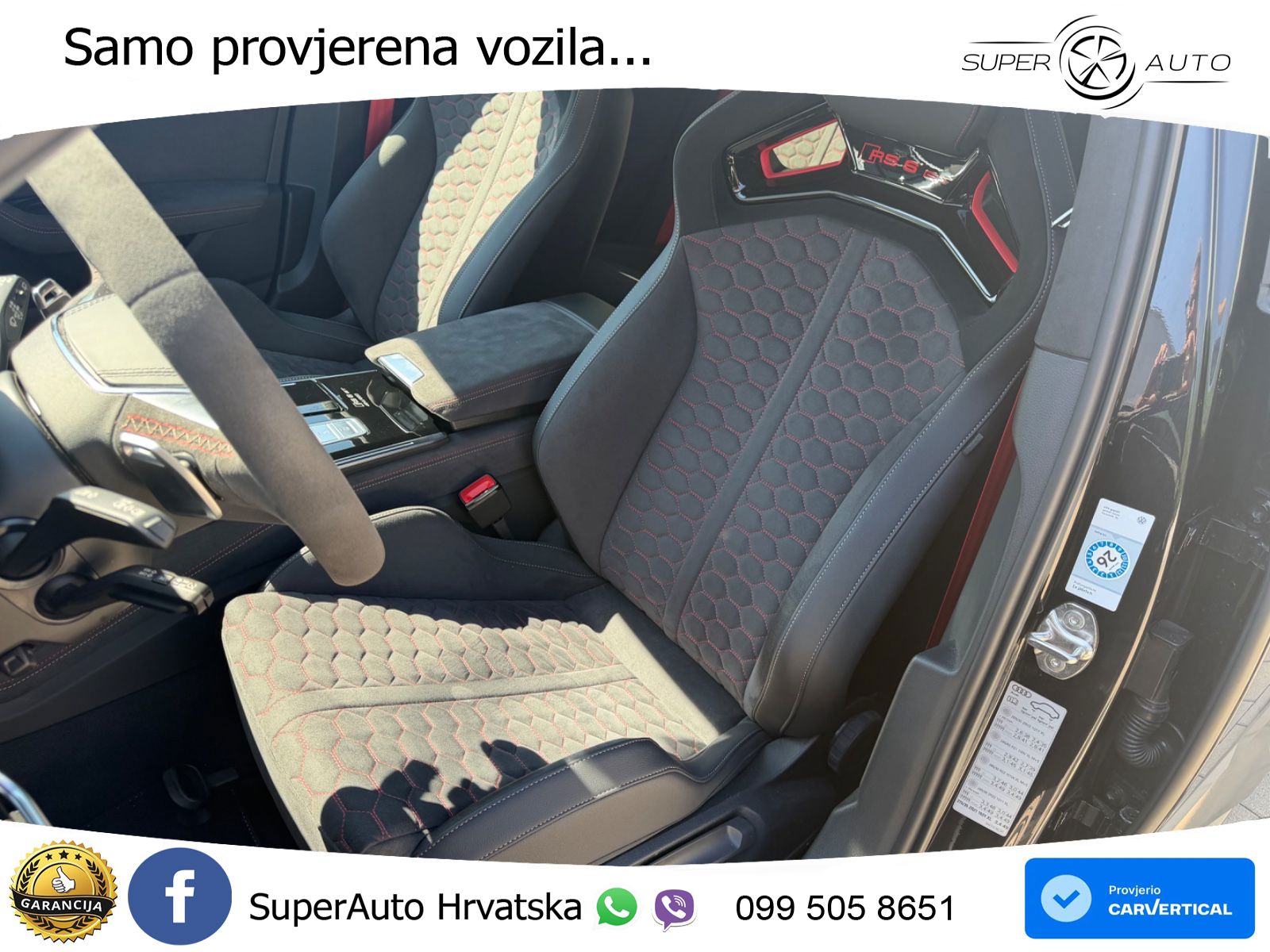Audi RS6 Avant GT 4.0 TFSI V8 (630 KS) quattro tiptronic LED+GR SJED+ACC