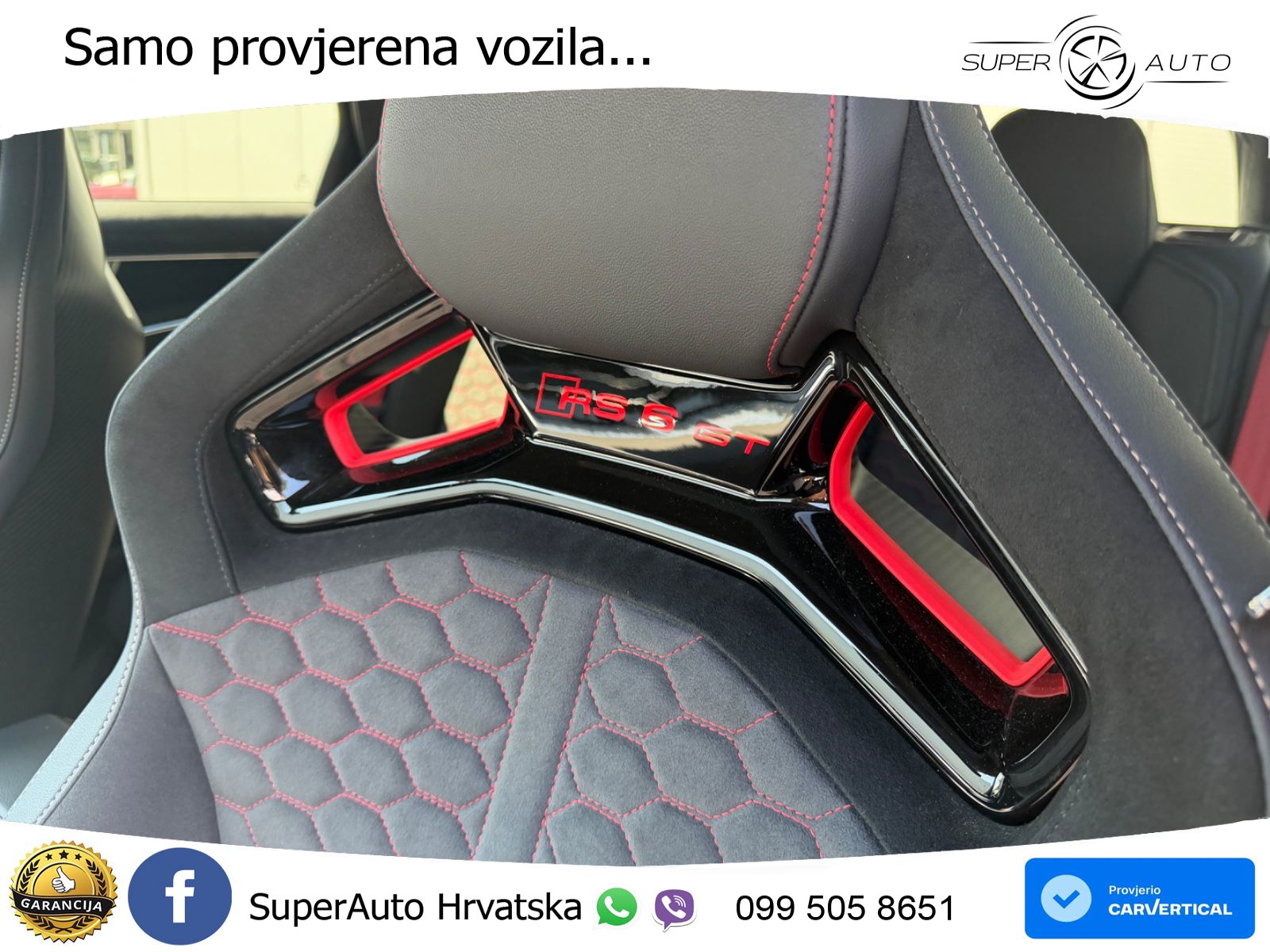 Audi RS6 Avant GT 4.0 TFSI V8 (630 KS) quattro tiptronic LED+GR SJED+ACC