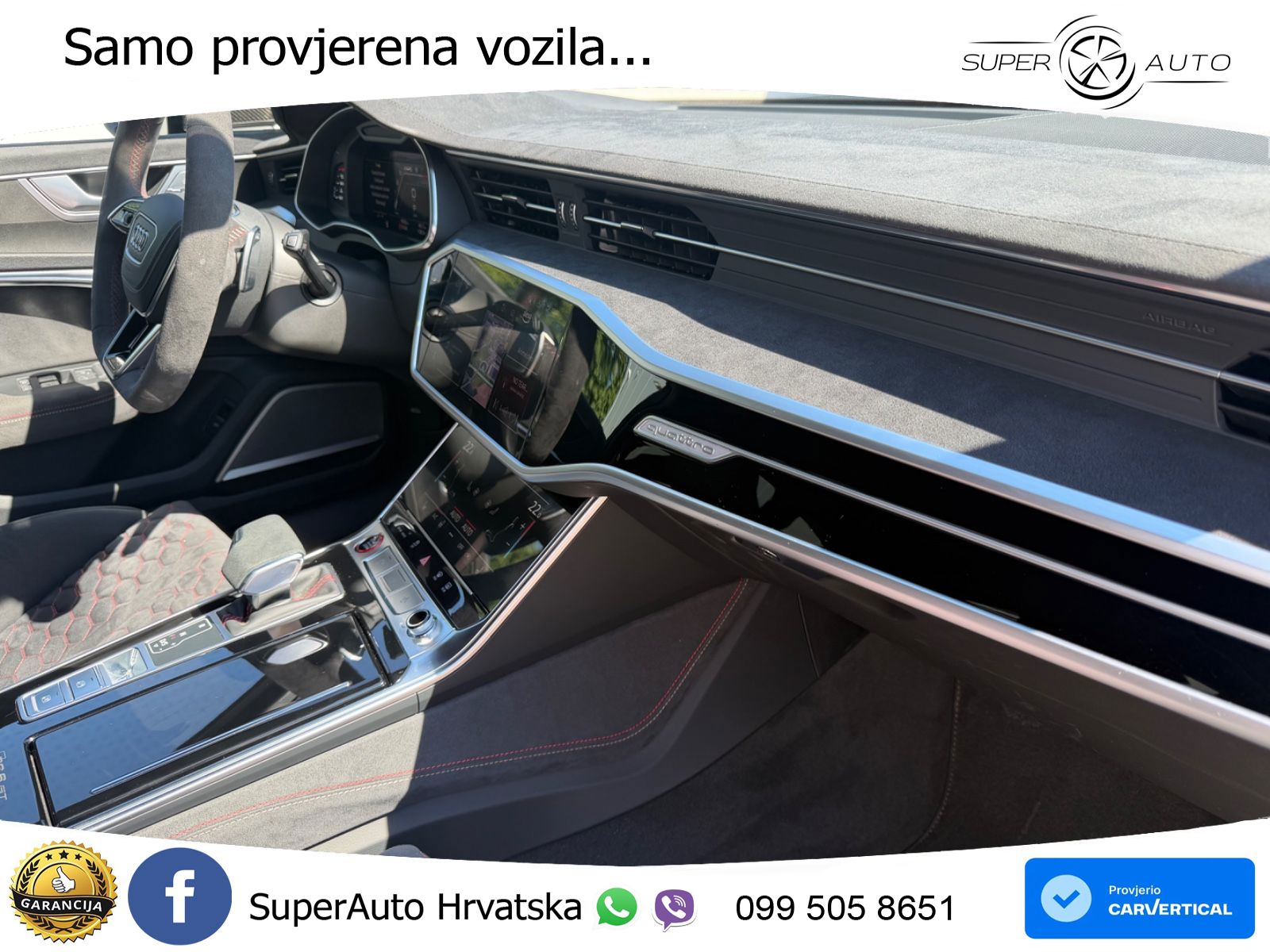 Audi RS6 Avant GT 4.0 TFSI V8 (630 KS) quattro tiptronic LED+GR SJED+ACC