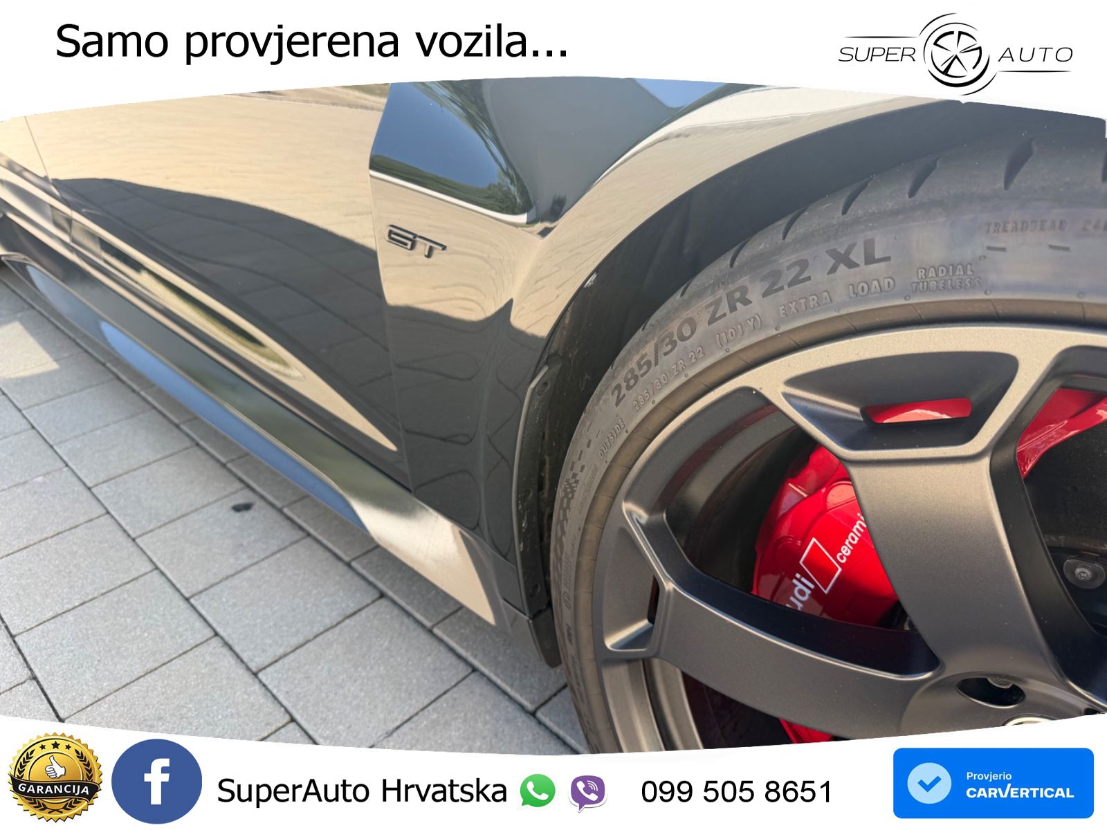Audi RS6 Avant GT 4.0 TFSI V8 (630 KS) quattro tiptronic LED+GR SJED+ACC