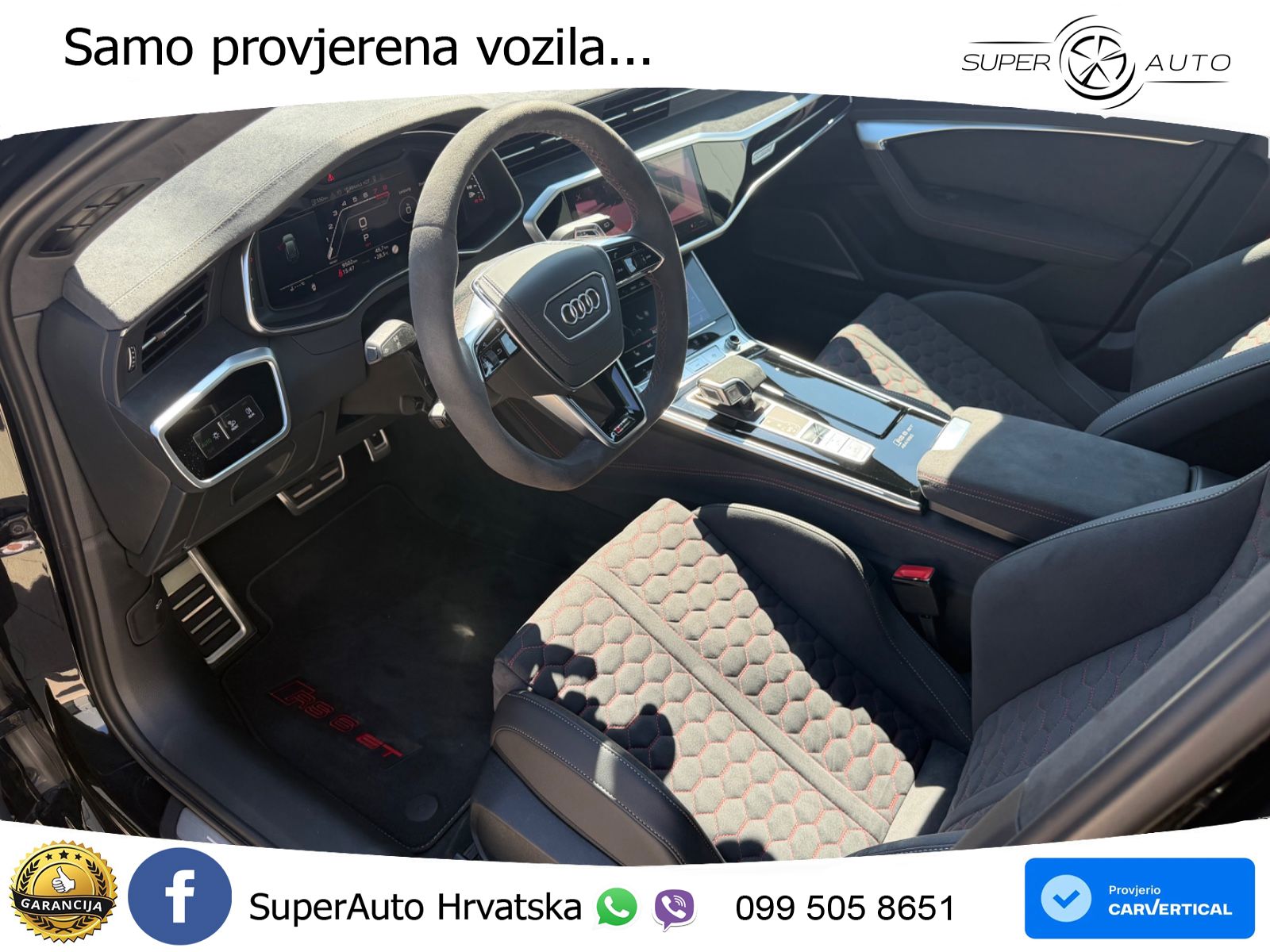 Audi RS6 Avant GT 4.0 TFSI V8 (630 KS) quattro tiptronic LED+GR SJED+ACC