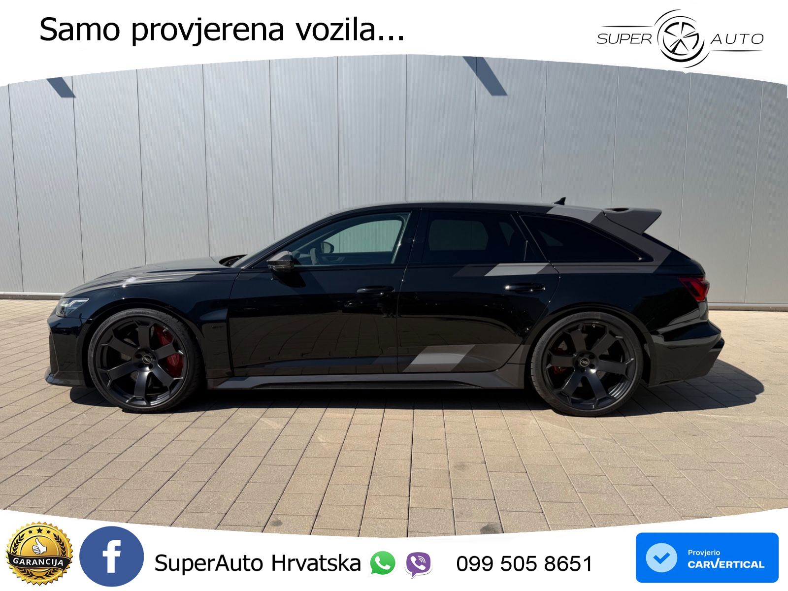 Audi RS6 Avant GT 4.0 TFSI V8 (630 KS) quattro tiptronic LED+GR SJED+ACC