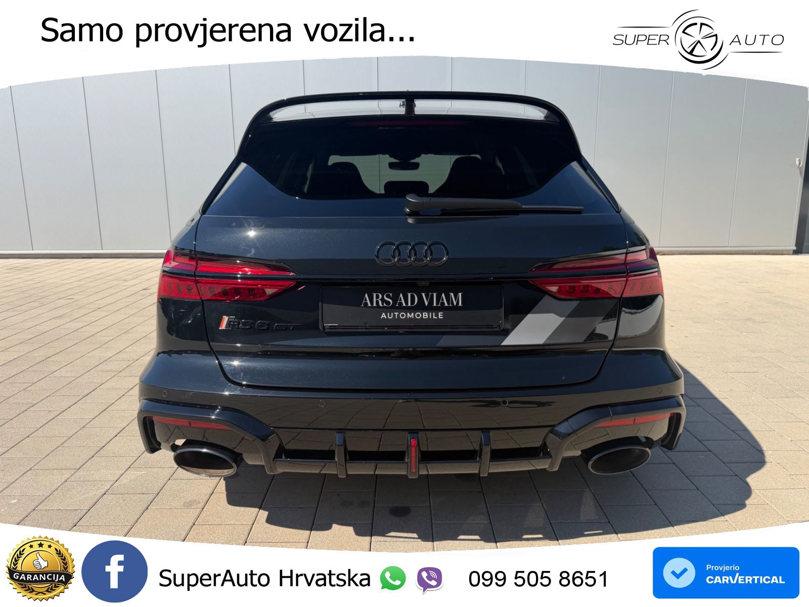 Audi RS6 Avant GT 4.0 TFSI V8 (630 KS) quattro tiptronic LED+GR SJED+ACC