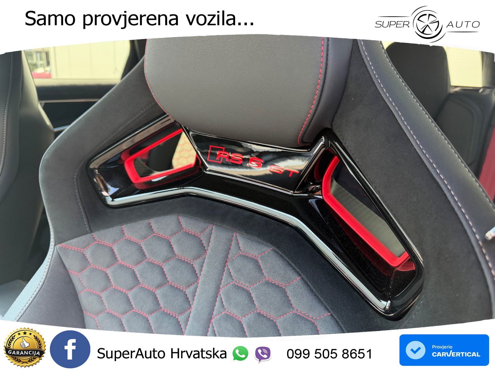 Audi RS6 Avant GT 4.0 TFSI V8 (630 KS) quattro tiptronic LED+GR SJED+ACC