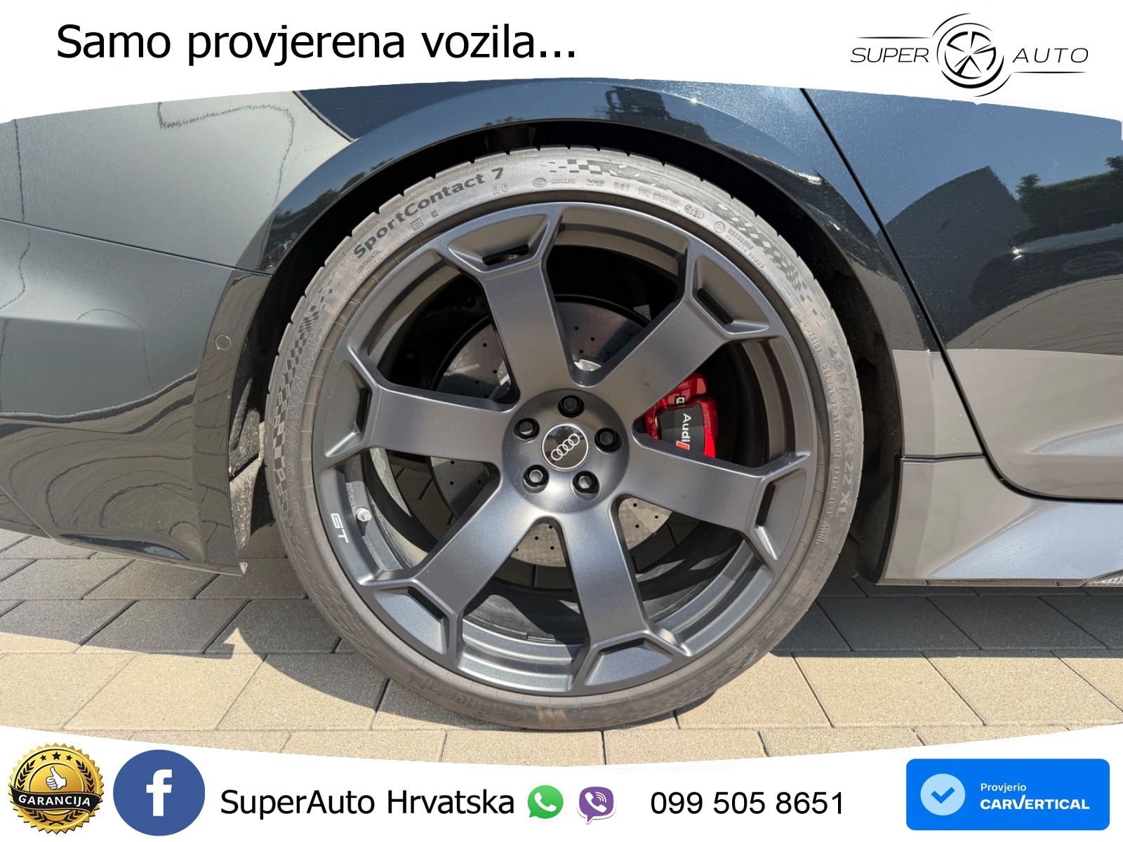 Audi RS6 Avant GT 4.0 TFSI V8 (630 KS) quattro tiptronic LED+GR SJED+ACC
