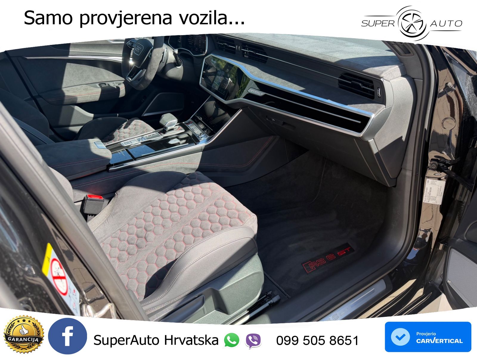 Audi RS6 Avant GT 4.0 TFSI V8 (630 KS) quattro tiptronic LED+GR SJED+ACC