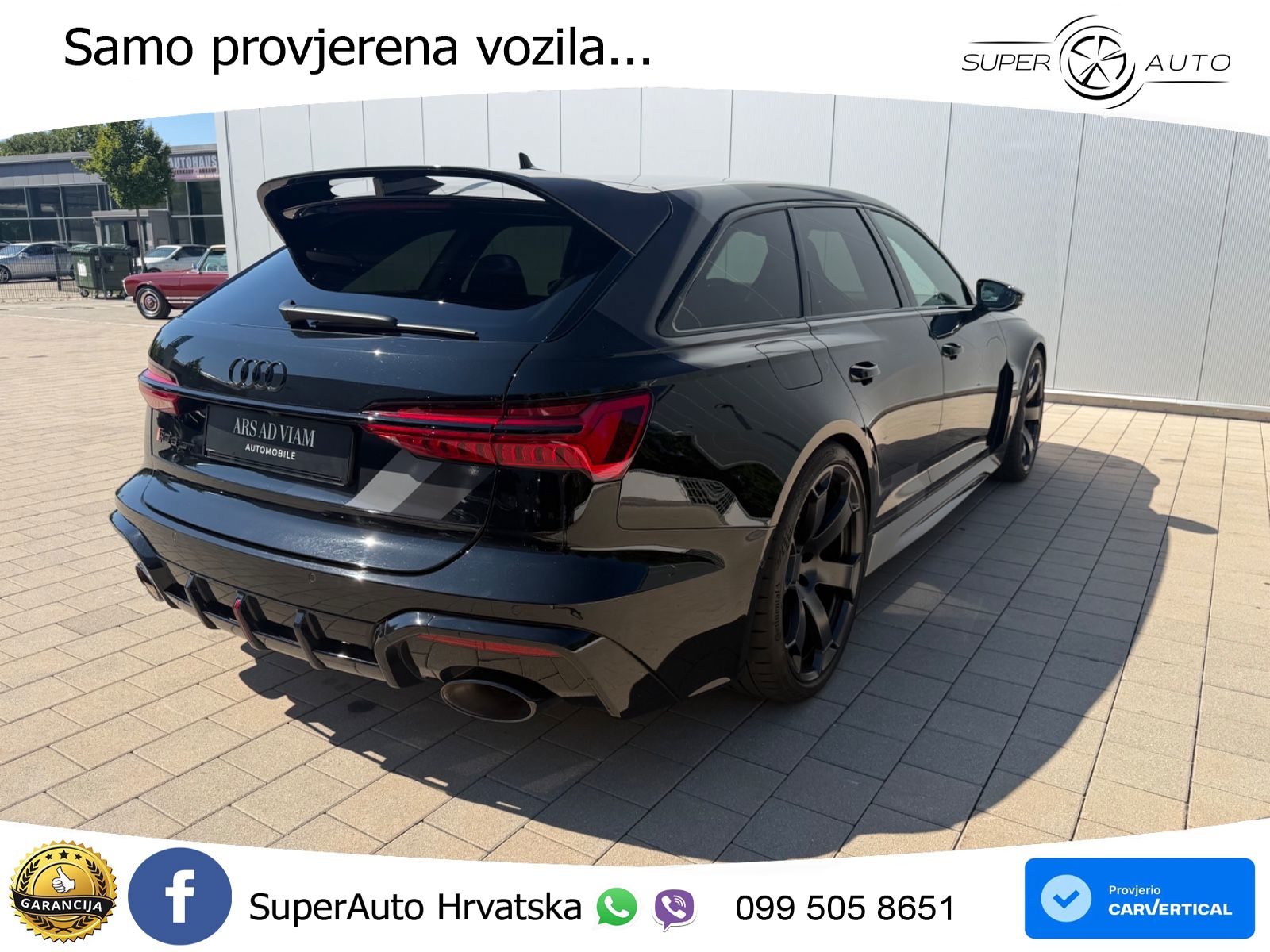 Audi RS6 Avant GT 4.0 TFSI V8 (630 KS) quattro tiptronic LED+GR SJED+ACC