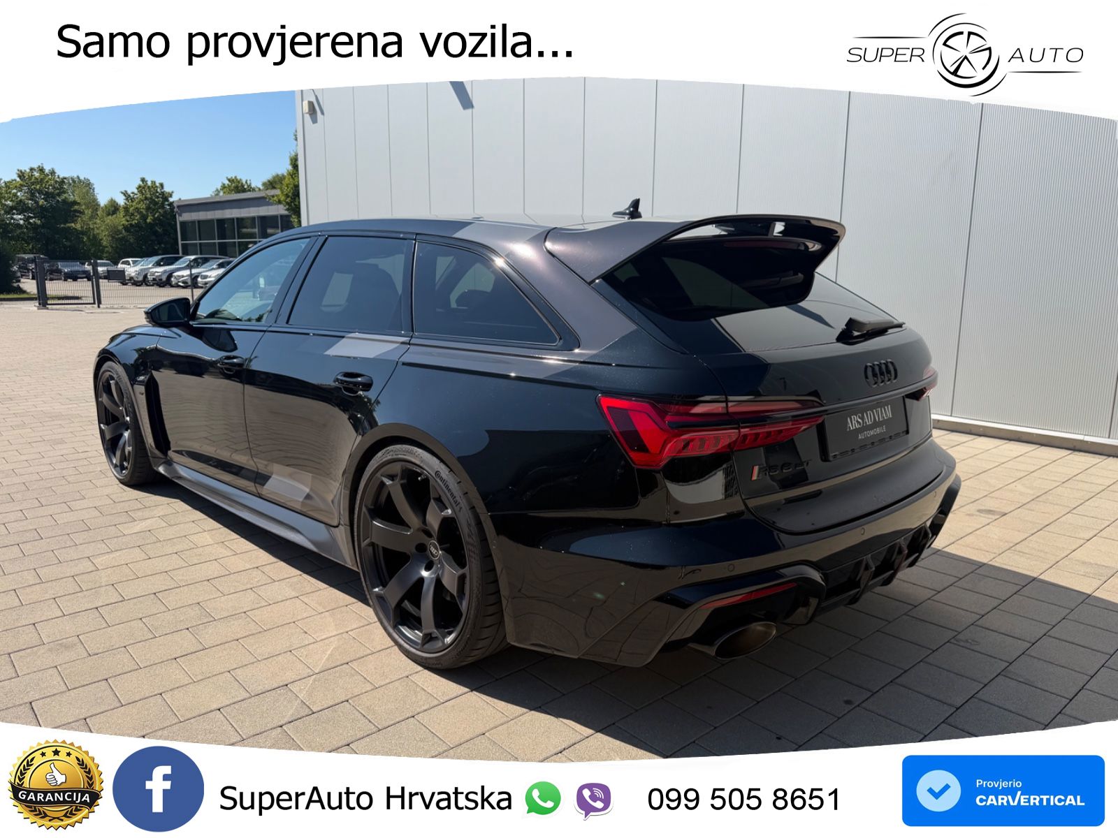 Audi RS6 Avant GT 4.0 TFSI V8 (630 KS) quattro tiptronic LED+GR SJED+ACC