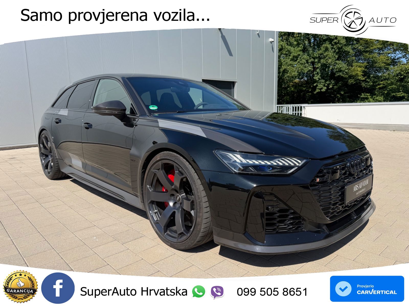 Audi RS6 Avant GT 4.0 TFSI V8 (630 KS) quattro tiptronic LED+GR SJED+ACC