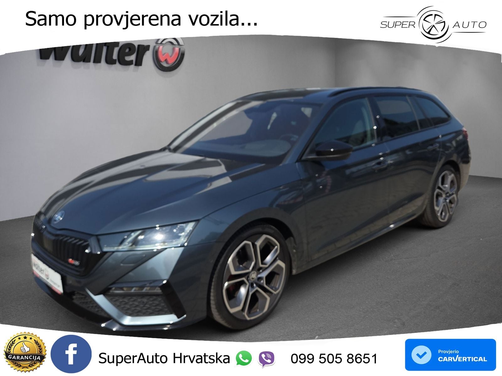 Škoda Octavia Combi RS 2.0 TDI (200 KS) DSG