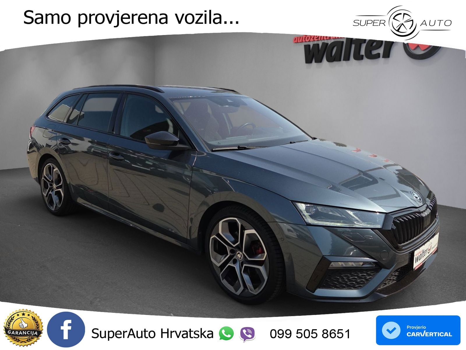 Škoda Octavia Combi RS 2.0 TDI (200 KS) DSG