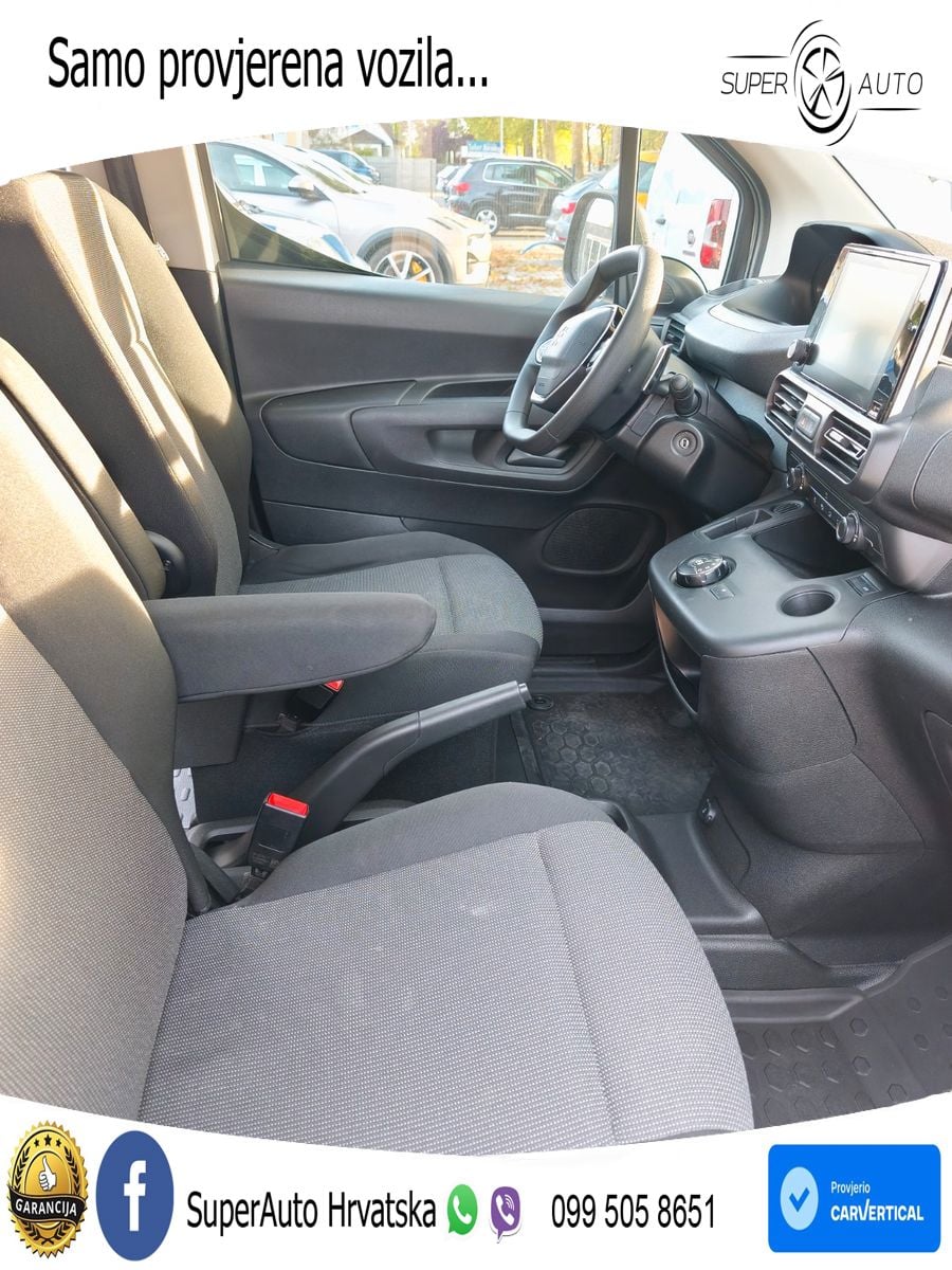 Peugeot Partner Pro FlexCab L2,Mixto,5Sitzer,AHK,Tempoma 131 KS