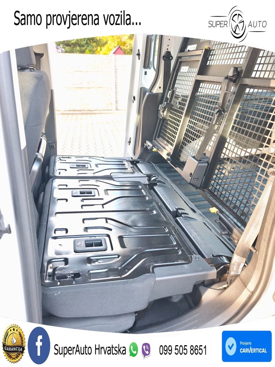 Peugeot Partner Pro FlexCab L2,Mixto,5Sitzer,AHK,Tempoma 131 KS