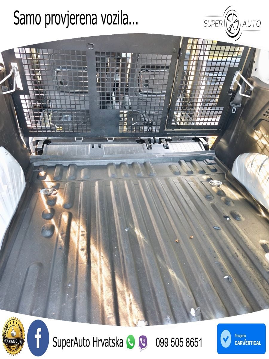 Peugeot Partner Pro FlexCab L2,Mixto,5Sitzer,AHK,Tempoma 131 KS